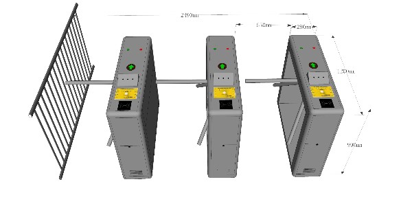 防靜電門禁閘機(jī)的使用功能詳解